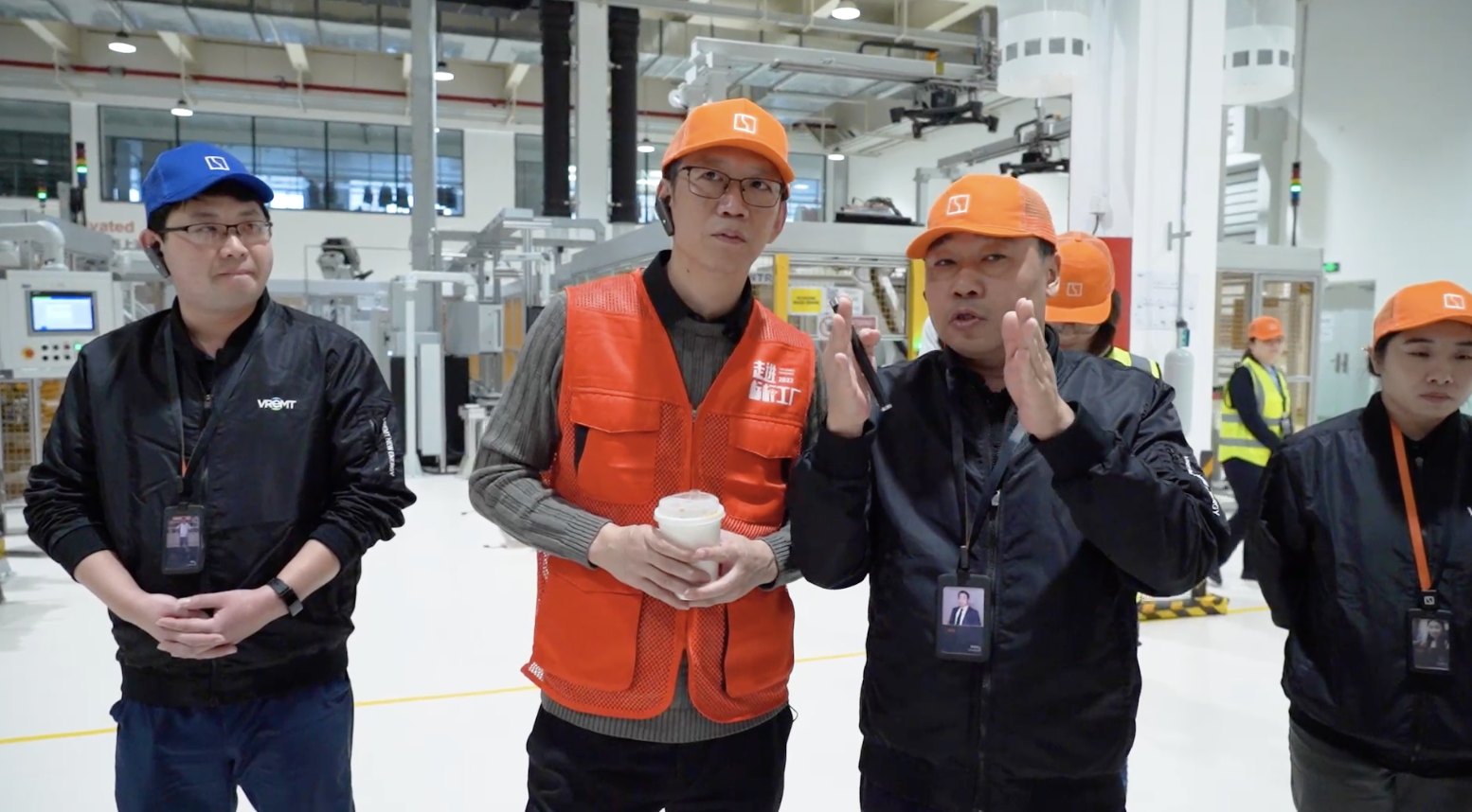 Wu Xiaobo Visited VREMT Factory to Witness China's High end Intelligent Manufacturing
